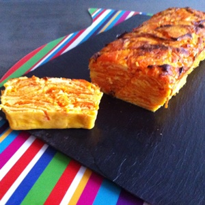 Feuilleté de courge en terrine Low Carb